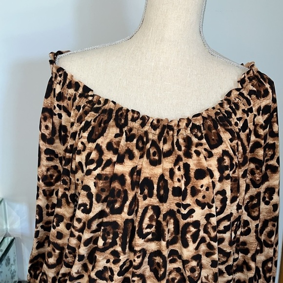 INC International Concepts Brown Blouse - Picture 2 of 9